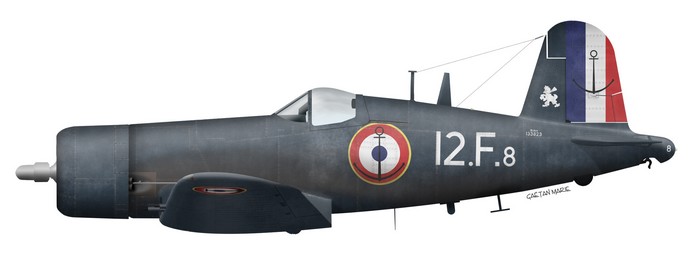 Name:  France, F4U-7, Flottille 12.F, Bois Belleau, Indochine, 1954.jpg
Views: 325
Size:  30.9 KB