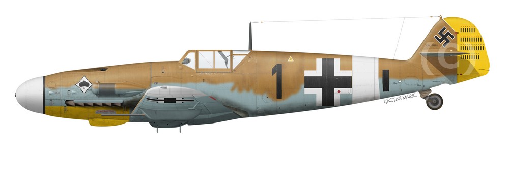 Name:  Germany, Bf 109G-4, Oblt. Franz Schiess, 8.~JG 53, Tunisia, February 1943.jpg
Views: 493
Size:  110.7 KB
