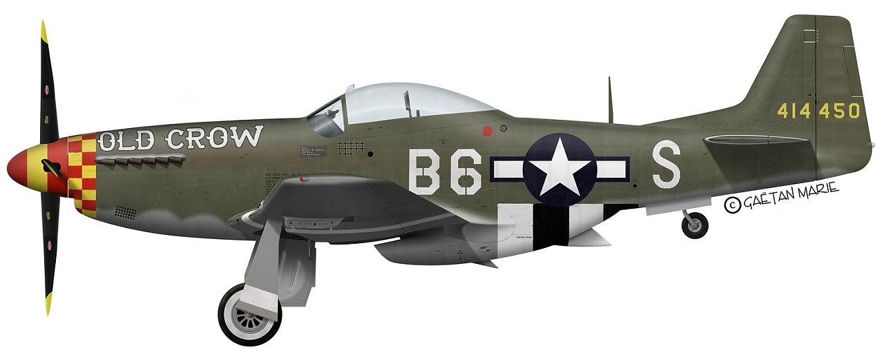 Name:  US, P-51D-10-NA, 44-14450, Old Crow, C. E. Anderson, 363 FS, 357 FG, early.jpg
Views: 734
Size:  50.9 KB