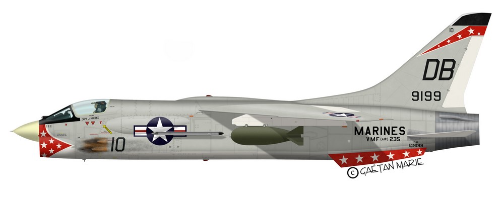 Name:  USMC F-8E, VMF(AW)-235, Da Nang, Capt. J. Highbee.jpg
Views: 850
Size:  46.2 KB